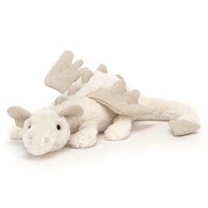 RARE Jellycat Little Snow Dragon BNWT